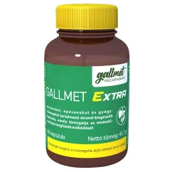 GALLMET Extra - žlčové kyseliny, enzýmy a byliny 60 kapsúl