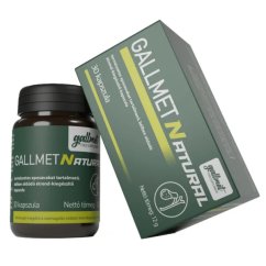 GALLMET Natural - žlčové kyseliny - 30 kapsúl